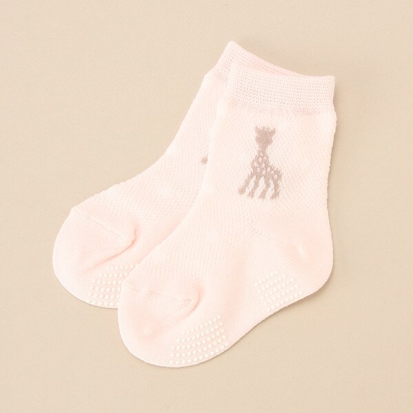 透かしドットクルーソックス【日本製】