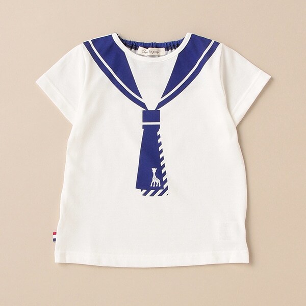 セーラープリント半袖Tシャツ【日本製】