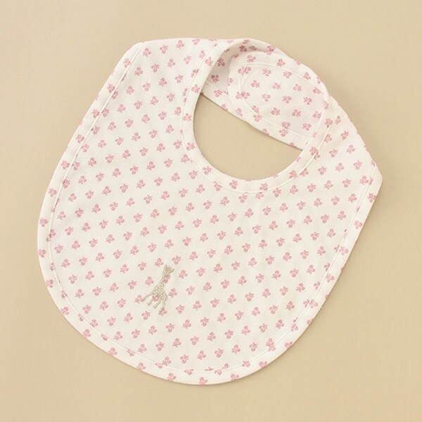 花柄天竺スタイ【日本製】