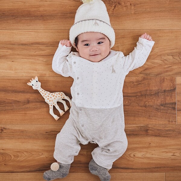 スターダスト切替カバーオール【日本製】