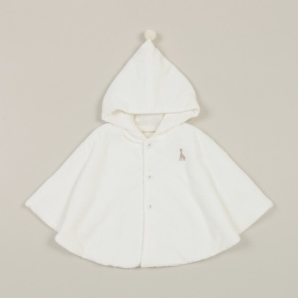 水玉ベロアマント【日本製】