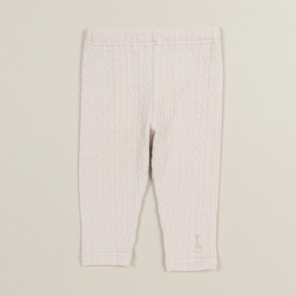 9分丈ケーブルジャカードレギンス【日本製】