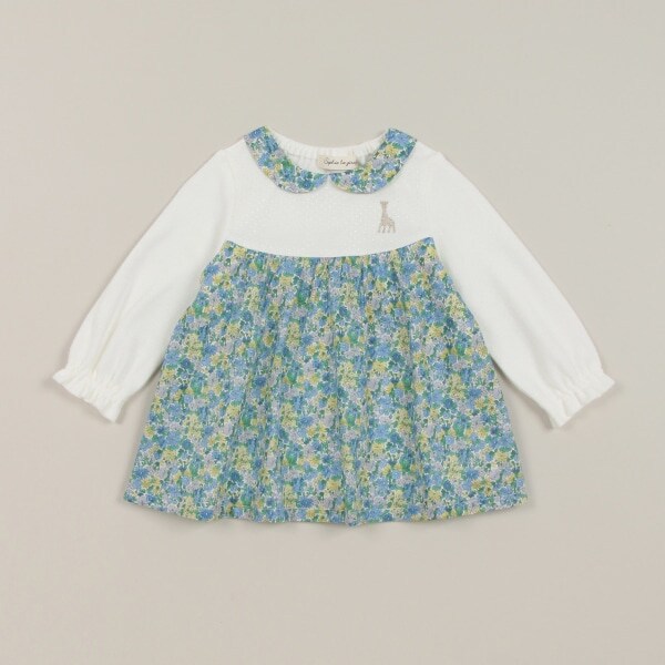 小花柄チュニックⅡ【日本製】