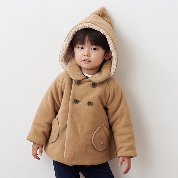 フリース中わたコートⅡ【日本製】