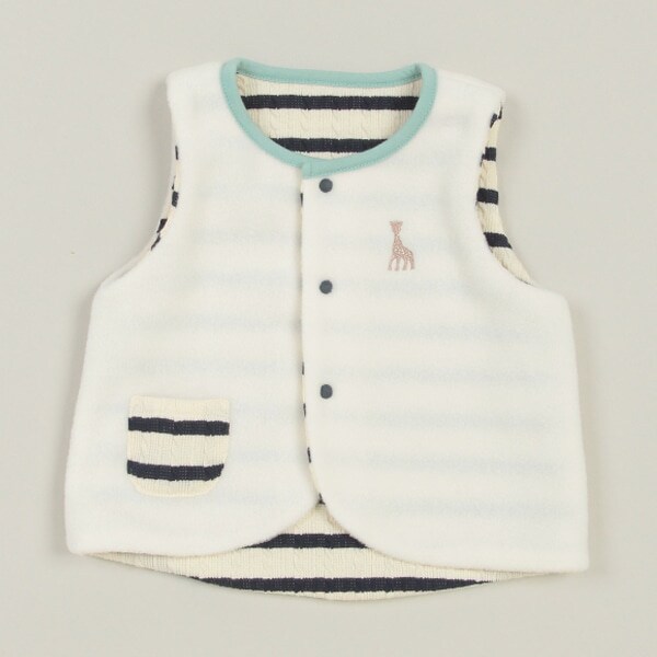 フリースリバーシブルベスト【日本製】