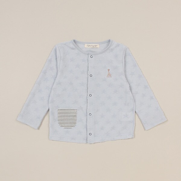 スタージャカードパイルカーディガン【日本製】