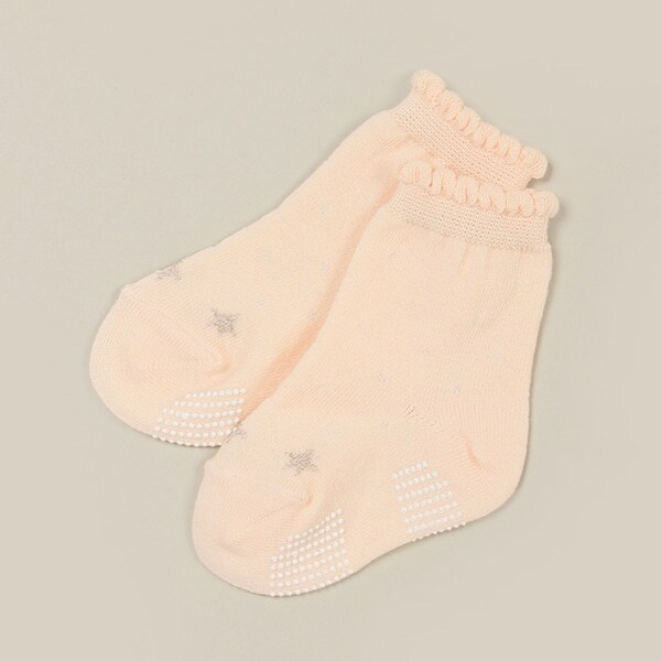 透かしドットスターソックス【日本製】