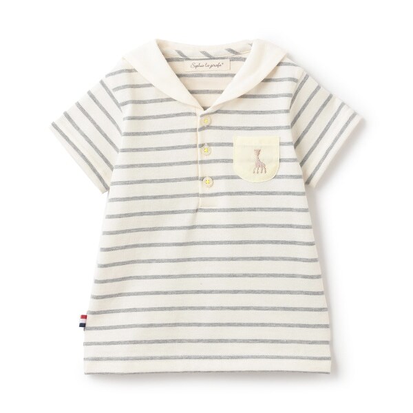 ボーダーセーラー半袖Tシャツ