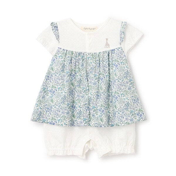 小花柄ショートオール