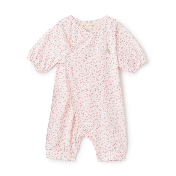 花柄天竺NEWBORNウェア