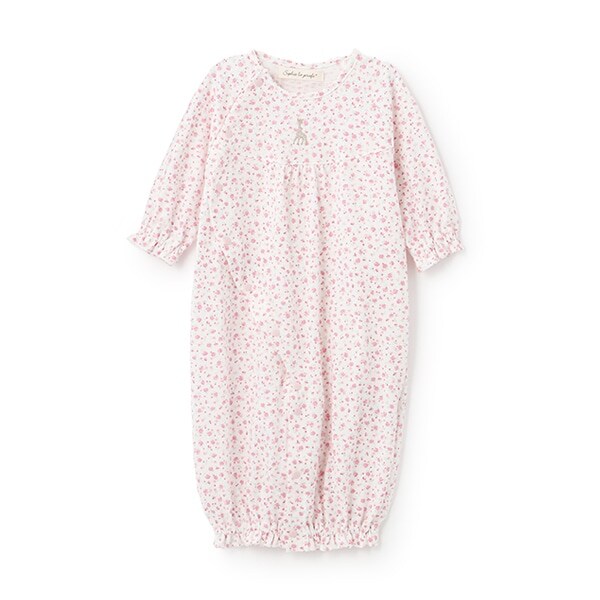 花柄天竺2WAYオール