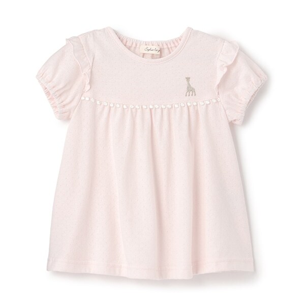 レース半袖Tシャツ【日本製】