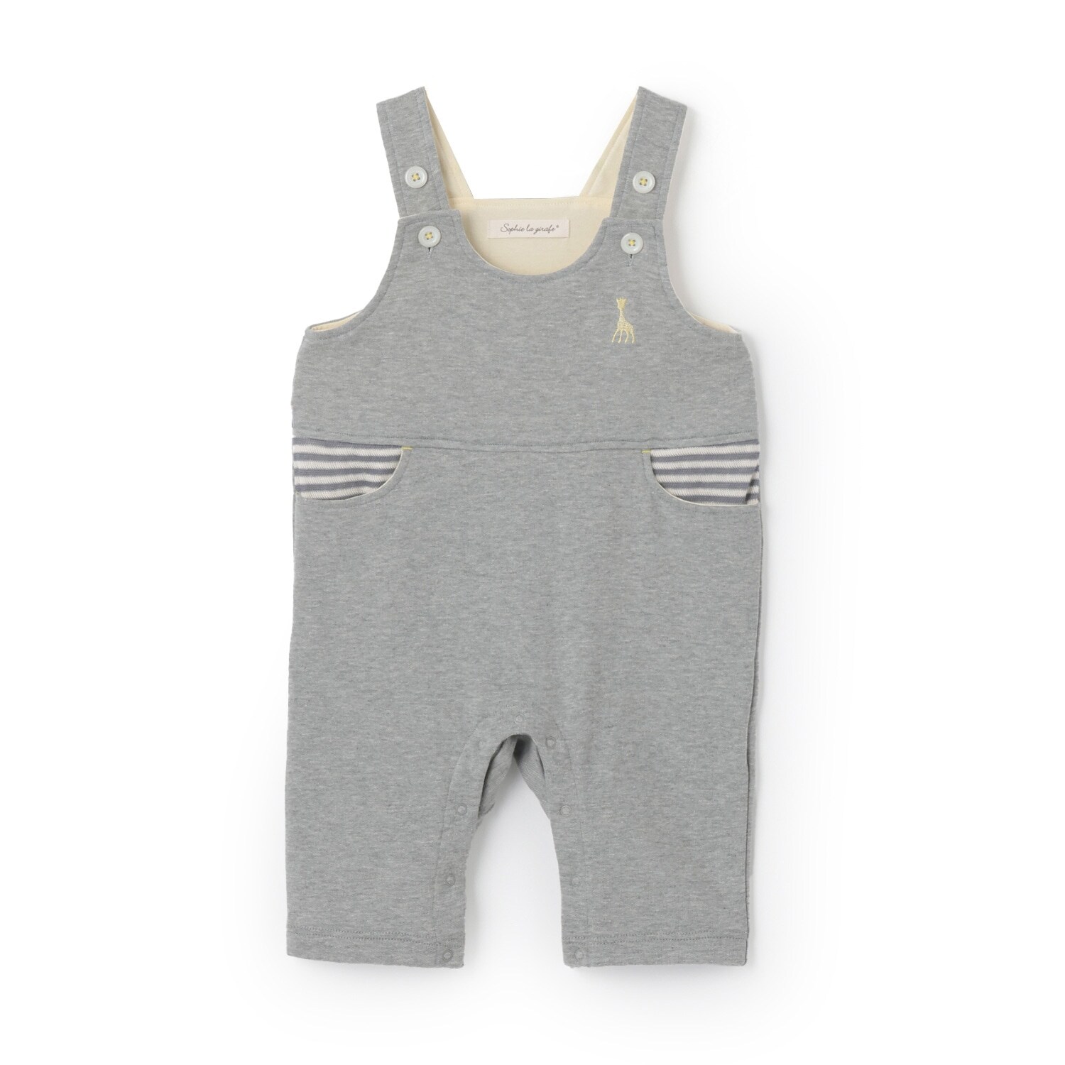 ミニ裏毛サロペット【日本製】