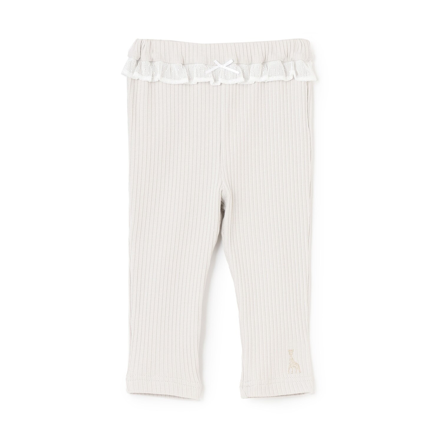 9分丈プリーツフライスレギンス【日本製】