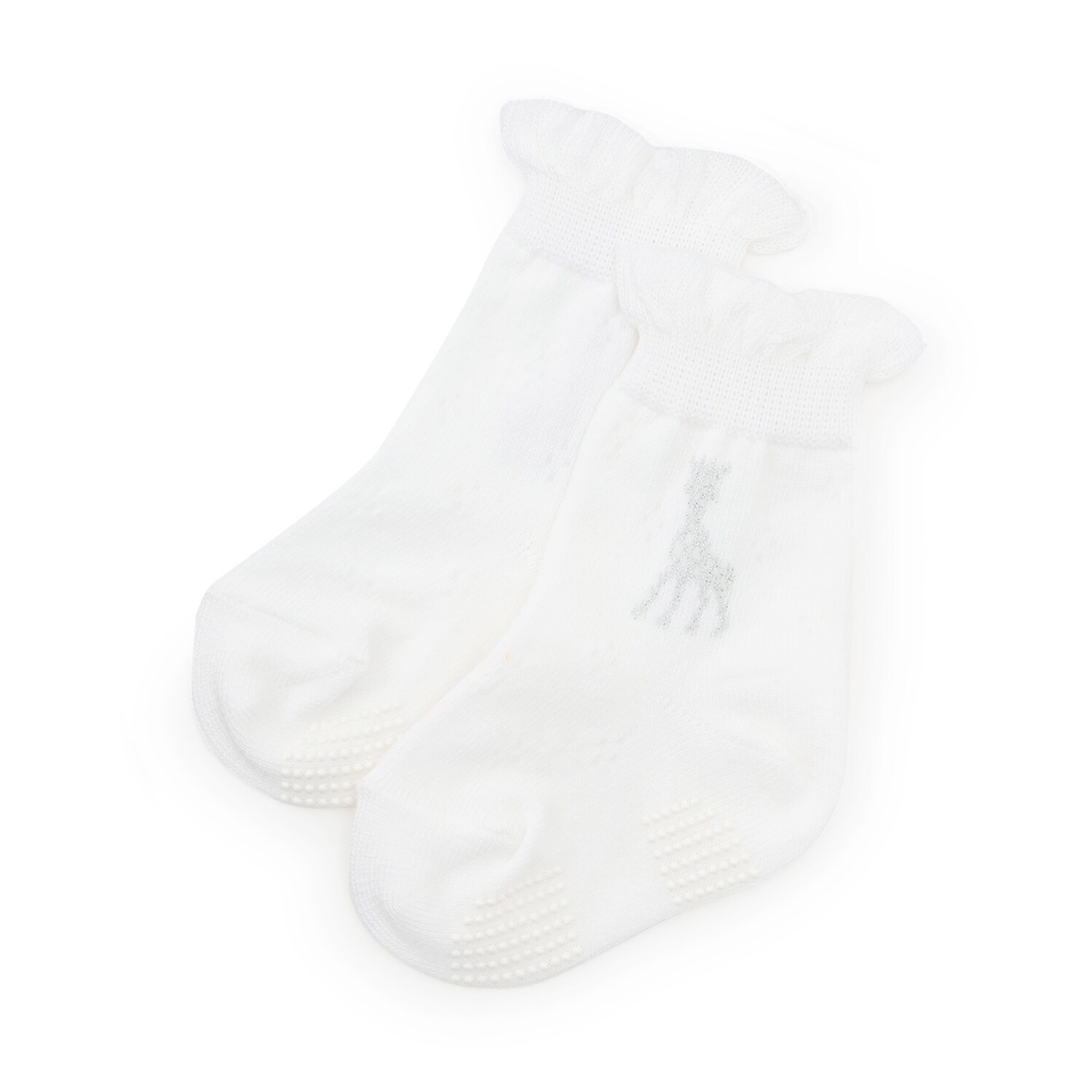 透かし編みソックス【日本製】