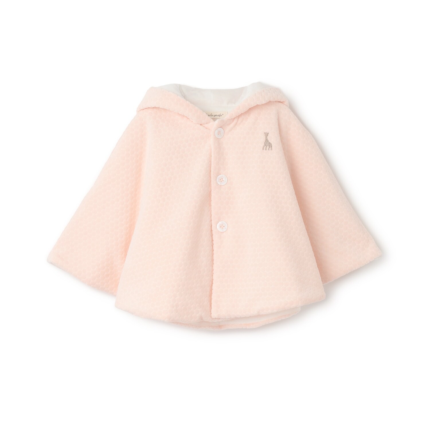 水玉ベロアマント【日本製】