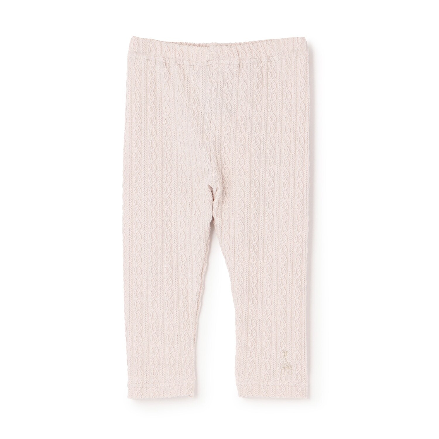 ケーブルジャカードレギンス【日本製】