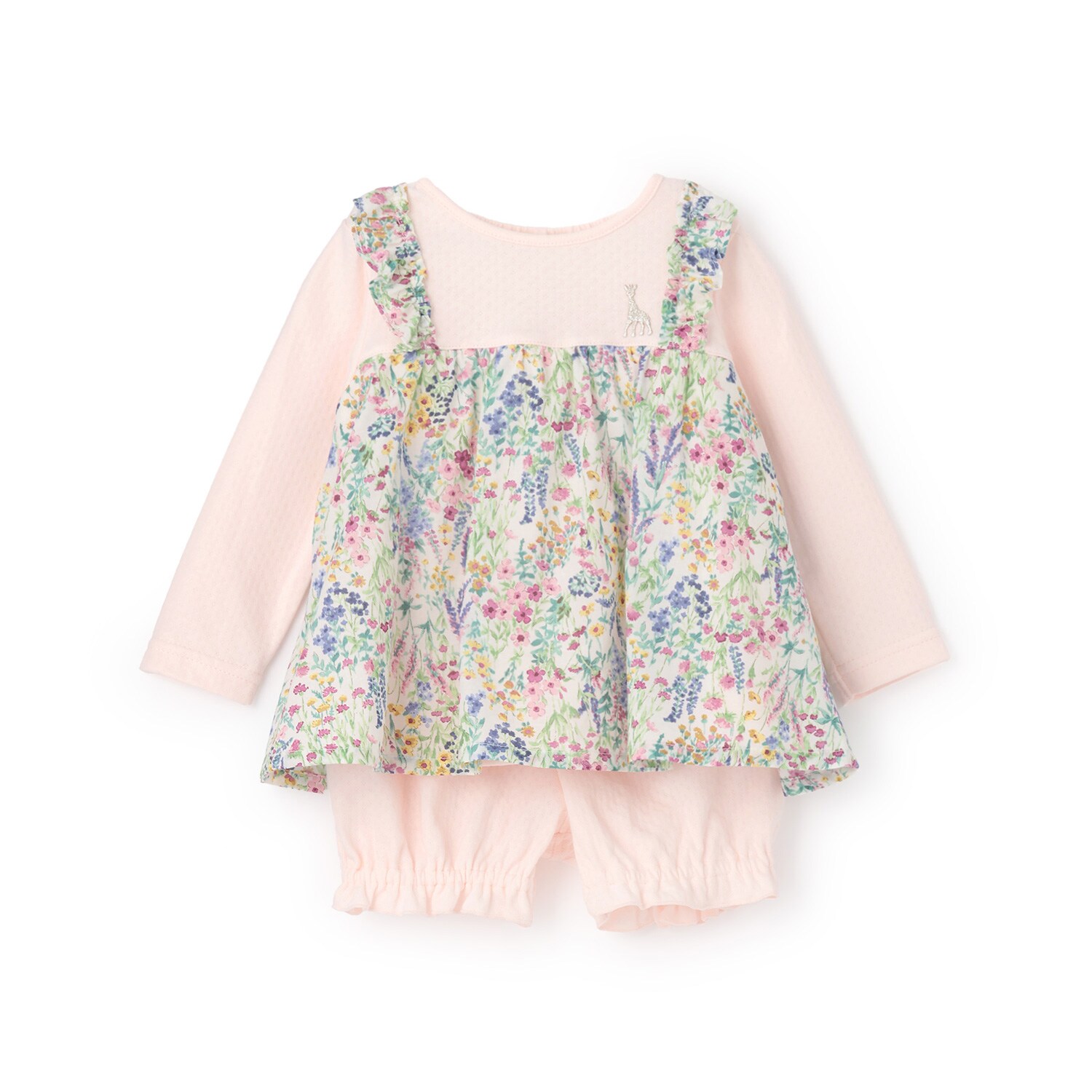 花柄ベビースーツ【日本製】