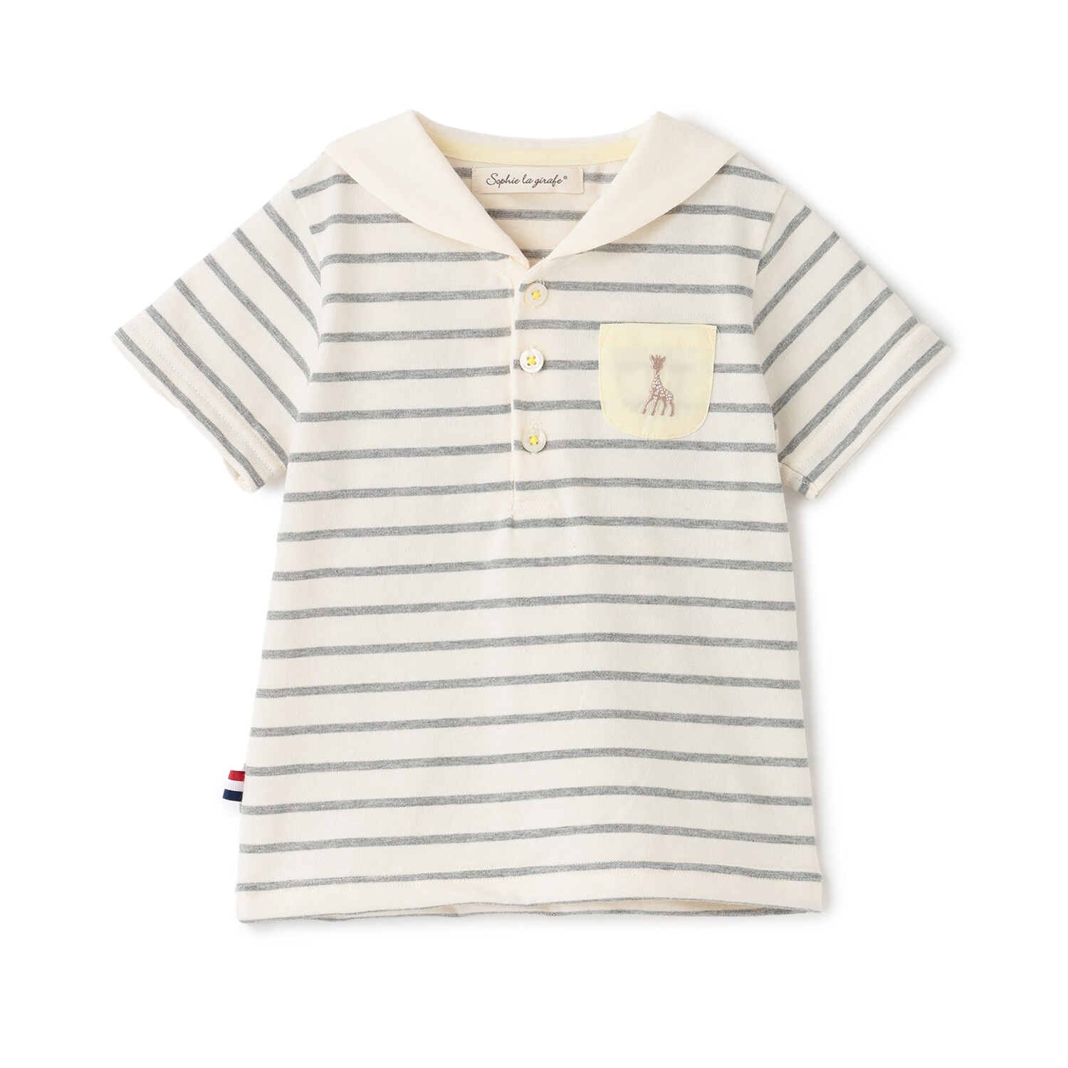 セーラーボーダー半袖Tシャツ【日本製】