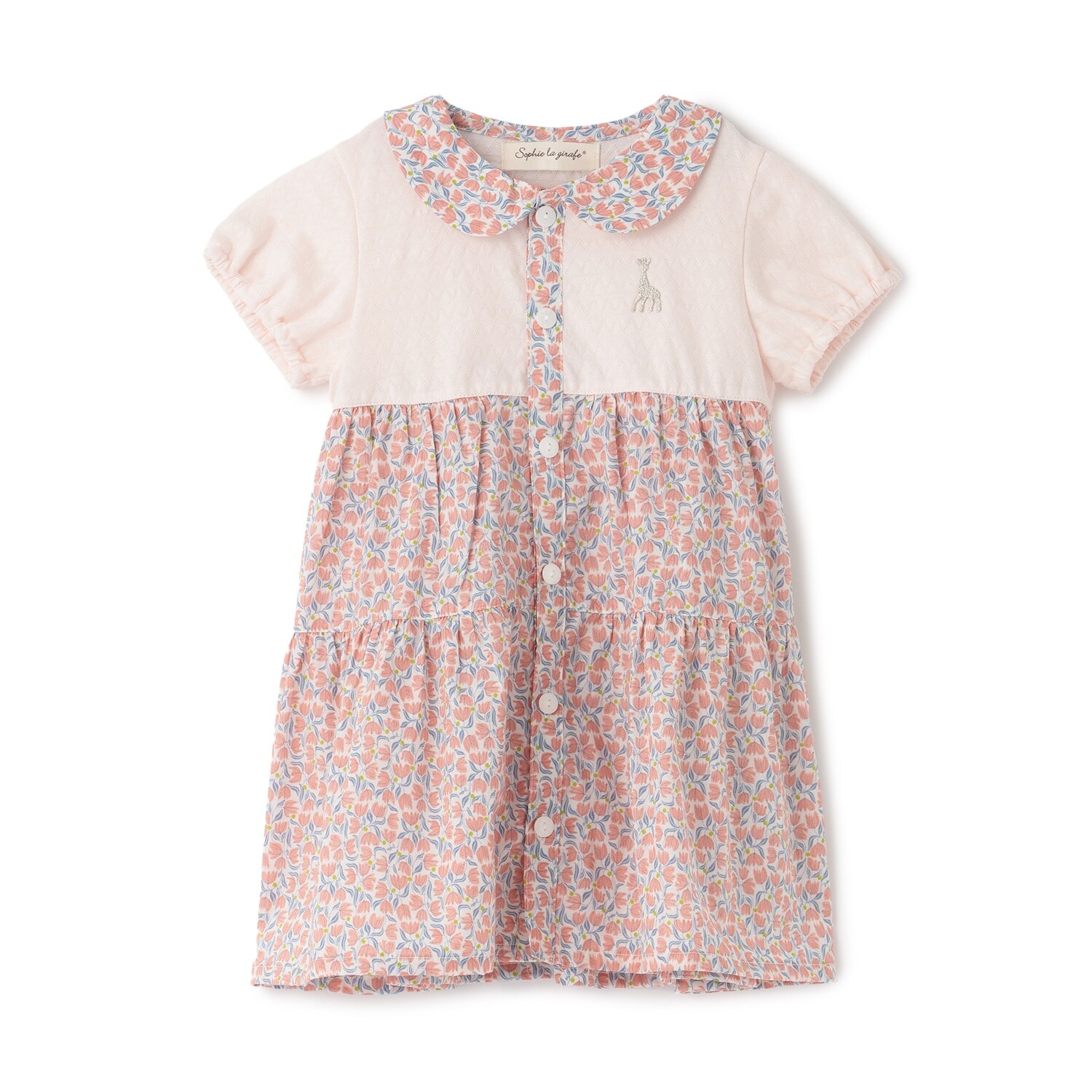 花柄ワンピース【日本製】