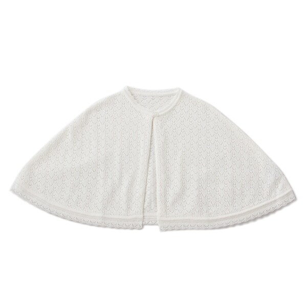 【KISETTE】 ニットケープ【日本製】