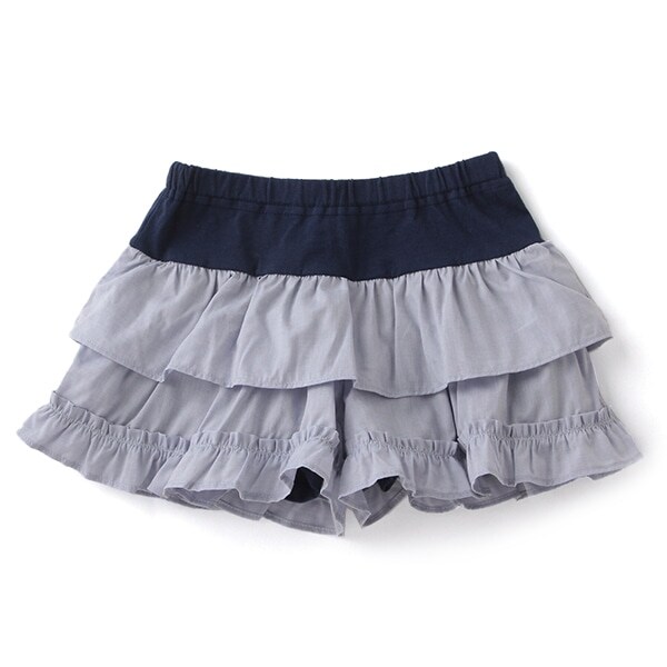 【KISETTE】 ティアードショートパンツ【日本製】