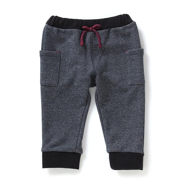 【KISETTE】 裏毛 先染めパンツ【日本製】