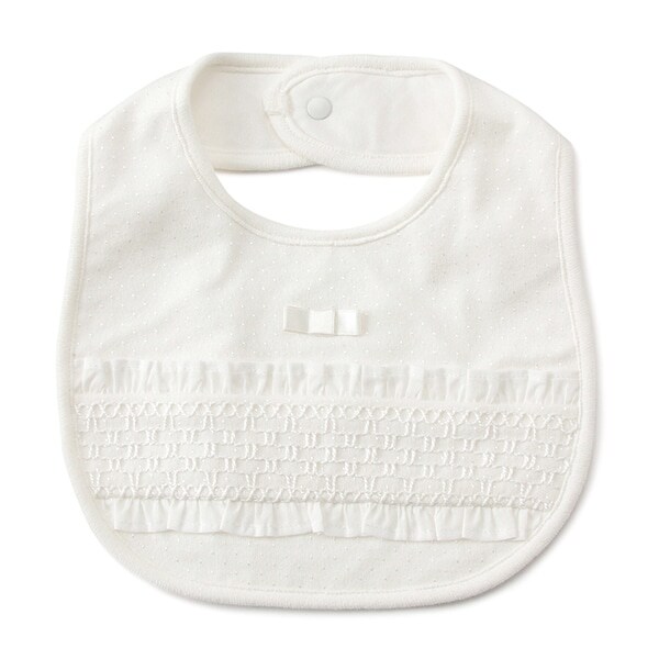 【KISETTE】 ブライトスムースジャカードスタイ【日本製】