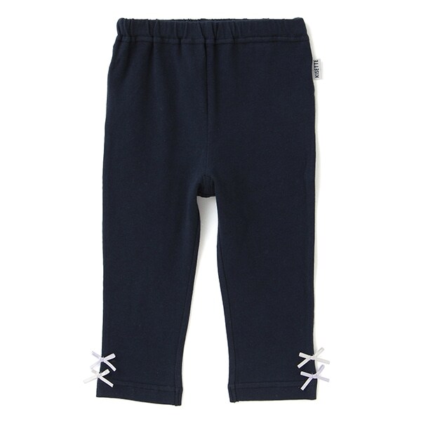 【KISETTE】 ベア天竺レギンス【日本製】