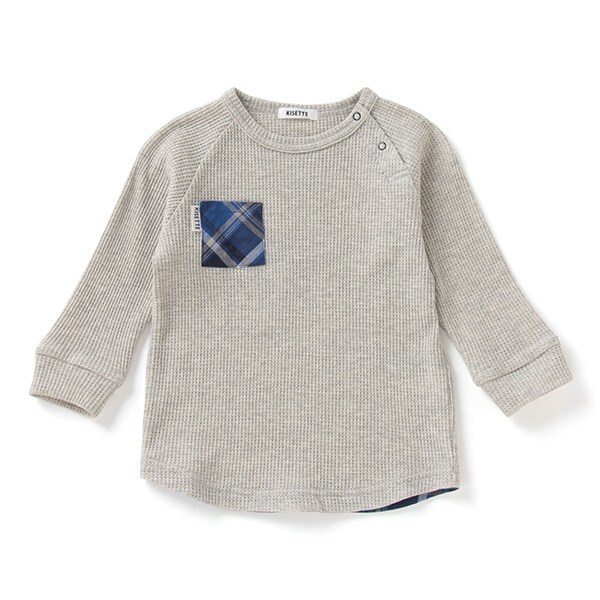【KISETTE】 ワッフルTシャツ【日本製】