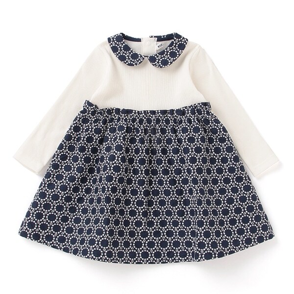 【KISETTE】 サークルレースワンピース【日本製】