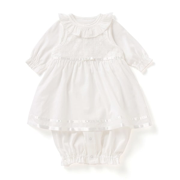 【KISETTE】 エプロン付兼用ドレス【日本製】