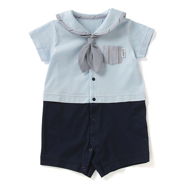 【KISETTE】 セーラーショートオール【日本製】