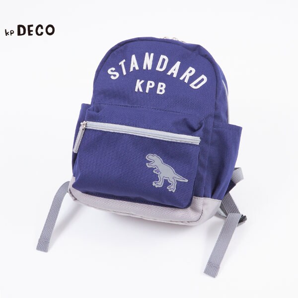 恐竜モチーフのポリエステルオックスリュック(S)