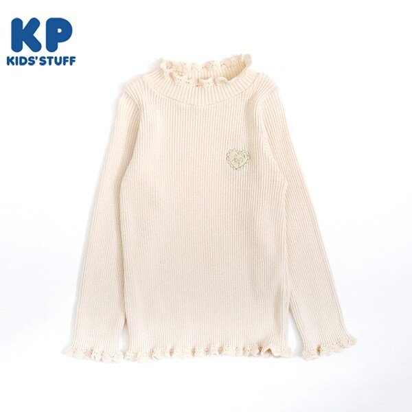 KP ハイネックリブ編みセーター(80～90)