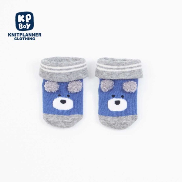 KPBOY クマモチーフベビーソックス(9～13)