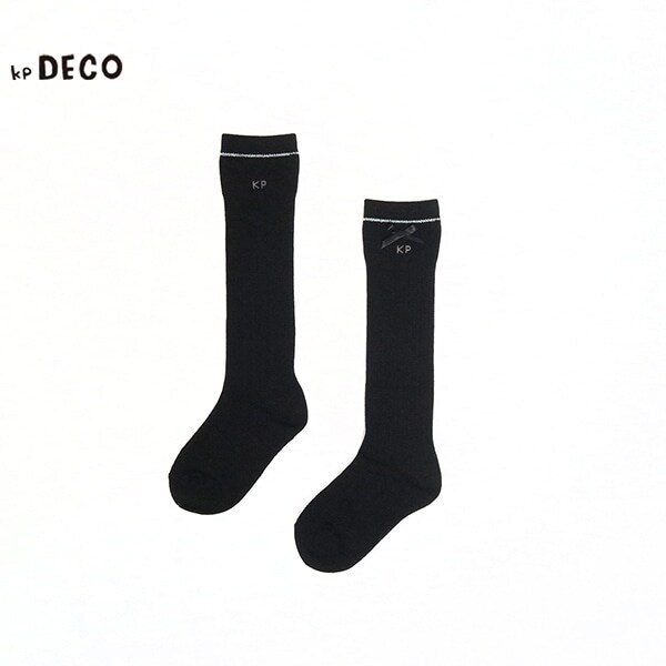 KPDECO 日本製/ワンポイントハイソックス(15～23)