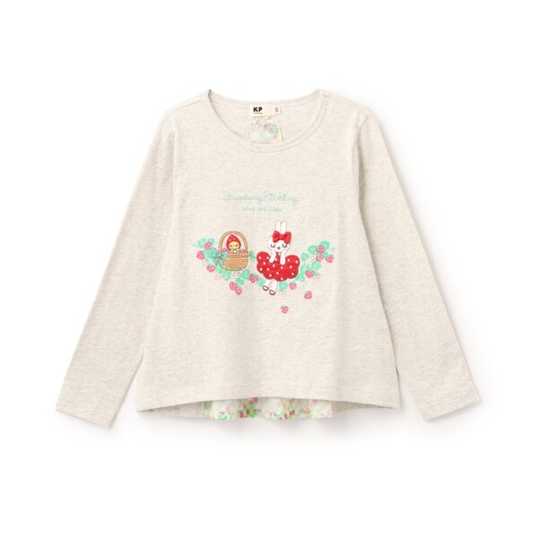 いちごmimi長袖Ｔシャツ