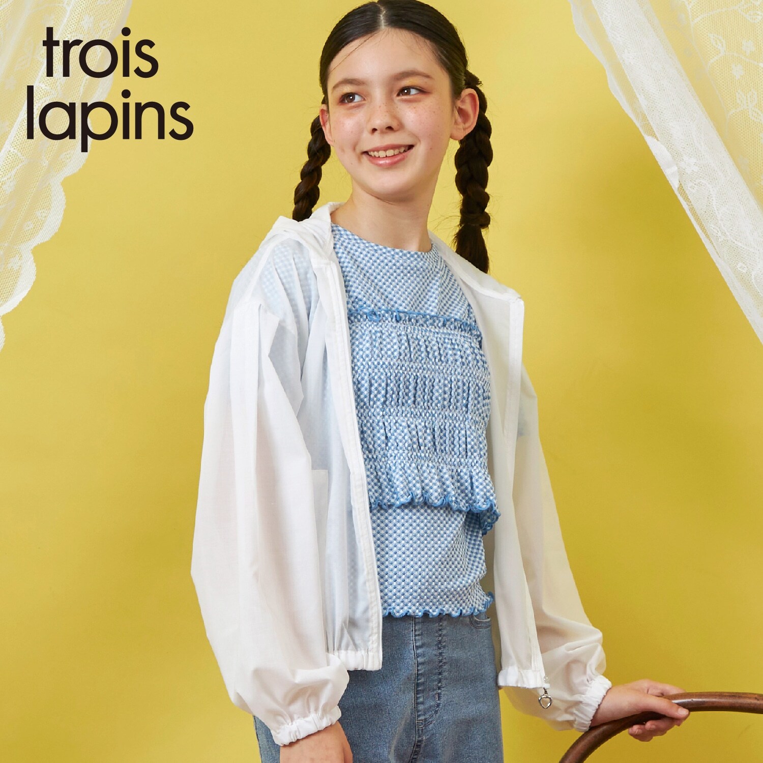 シアーシャツパーカー