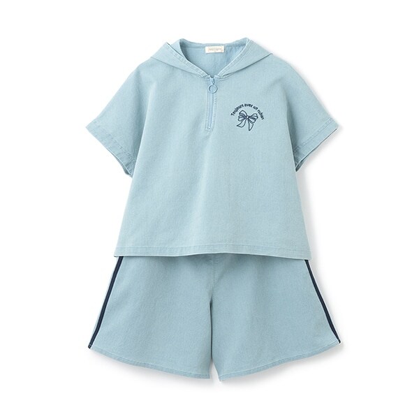 メッシュデニムセットアップ