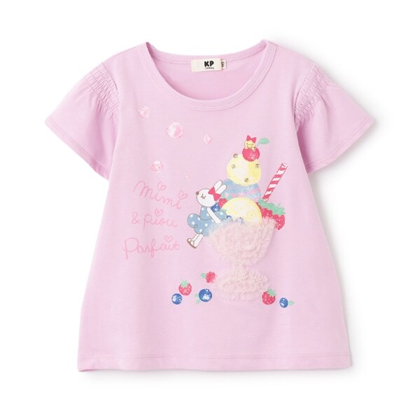 mimiちゃん＆パフェ 半袖Ｔシャツ