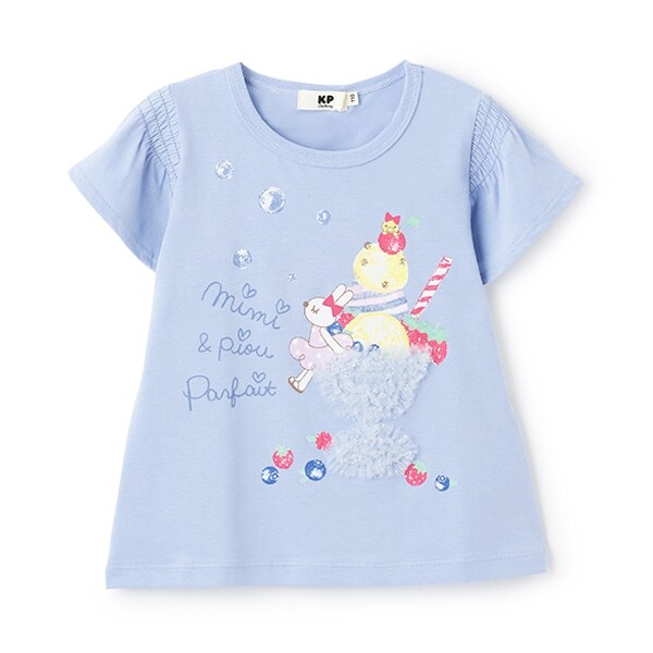 mimiちゃん＆パフェ 半袖Ｔシャツ