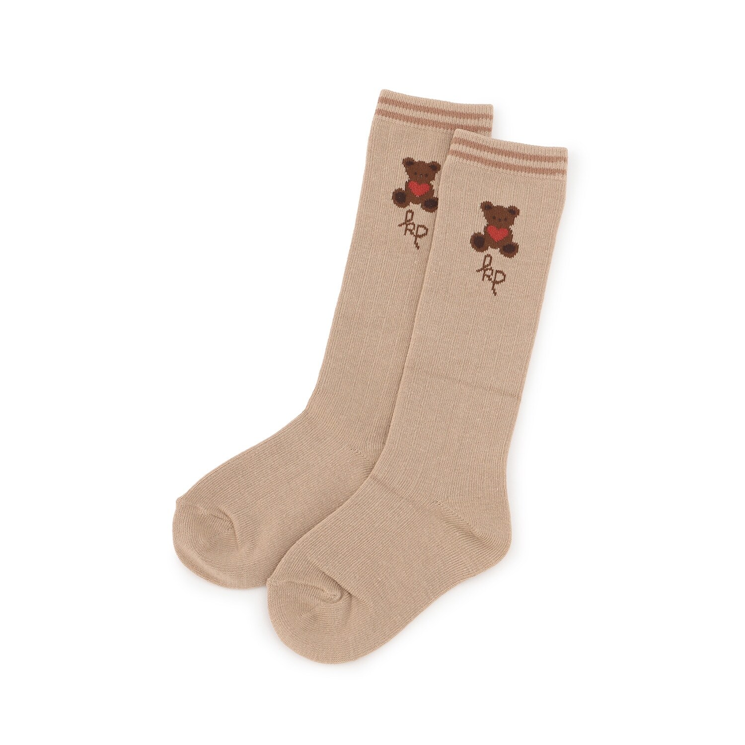 ハートくま ハイソックス