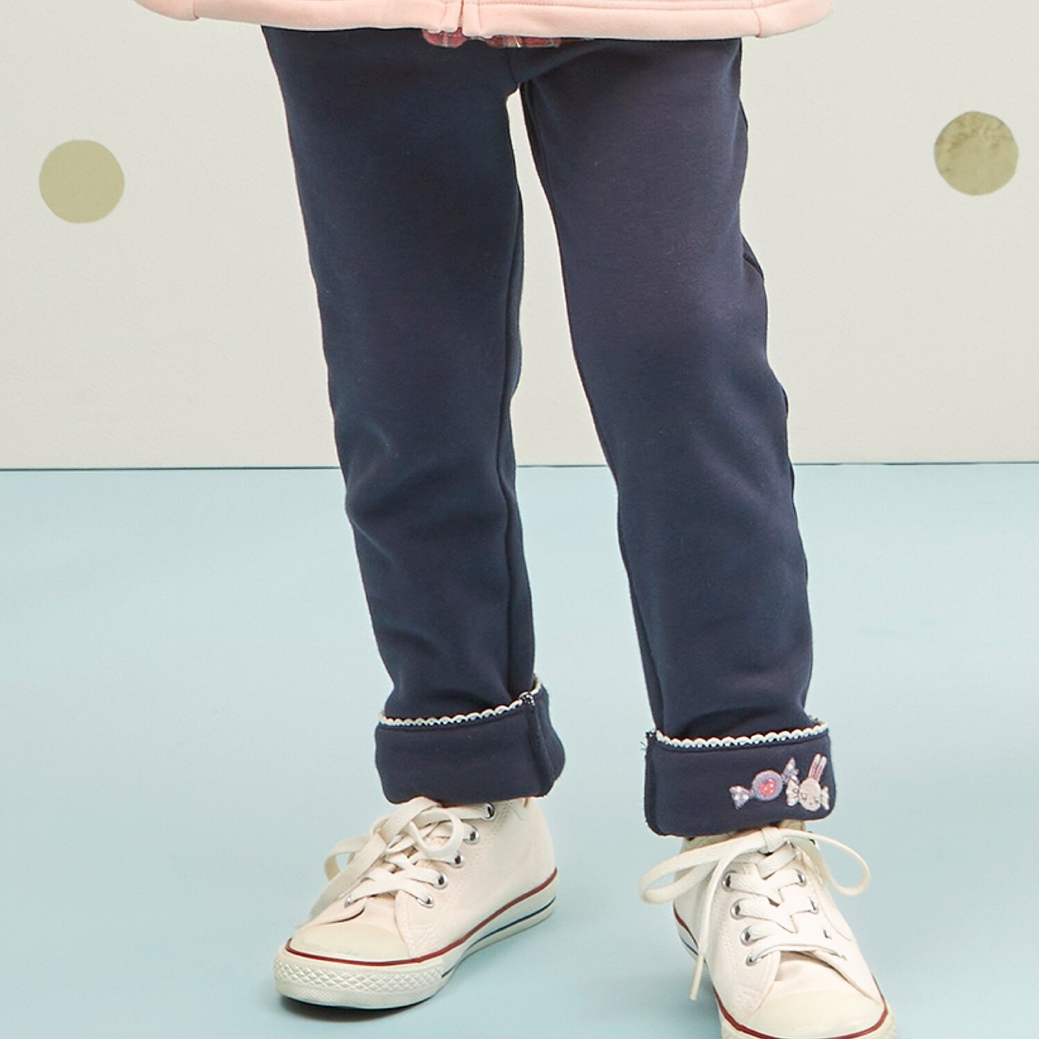 スムース裏シャギー パンツ