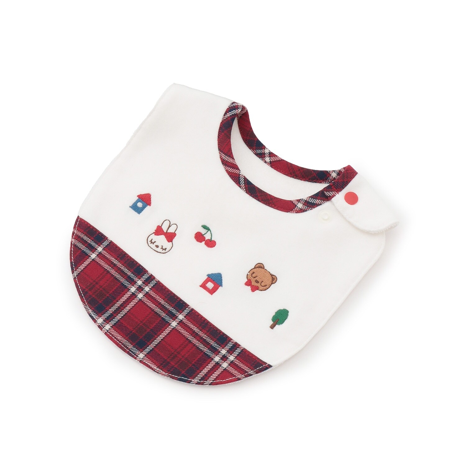 先染チェック×スムース スタイ