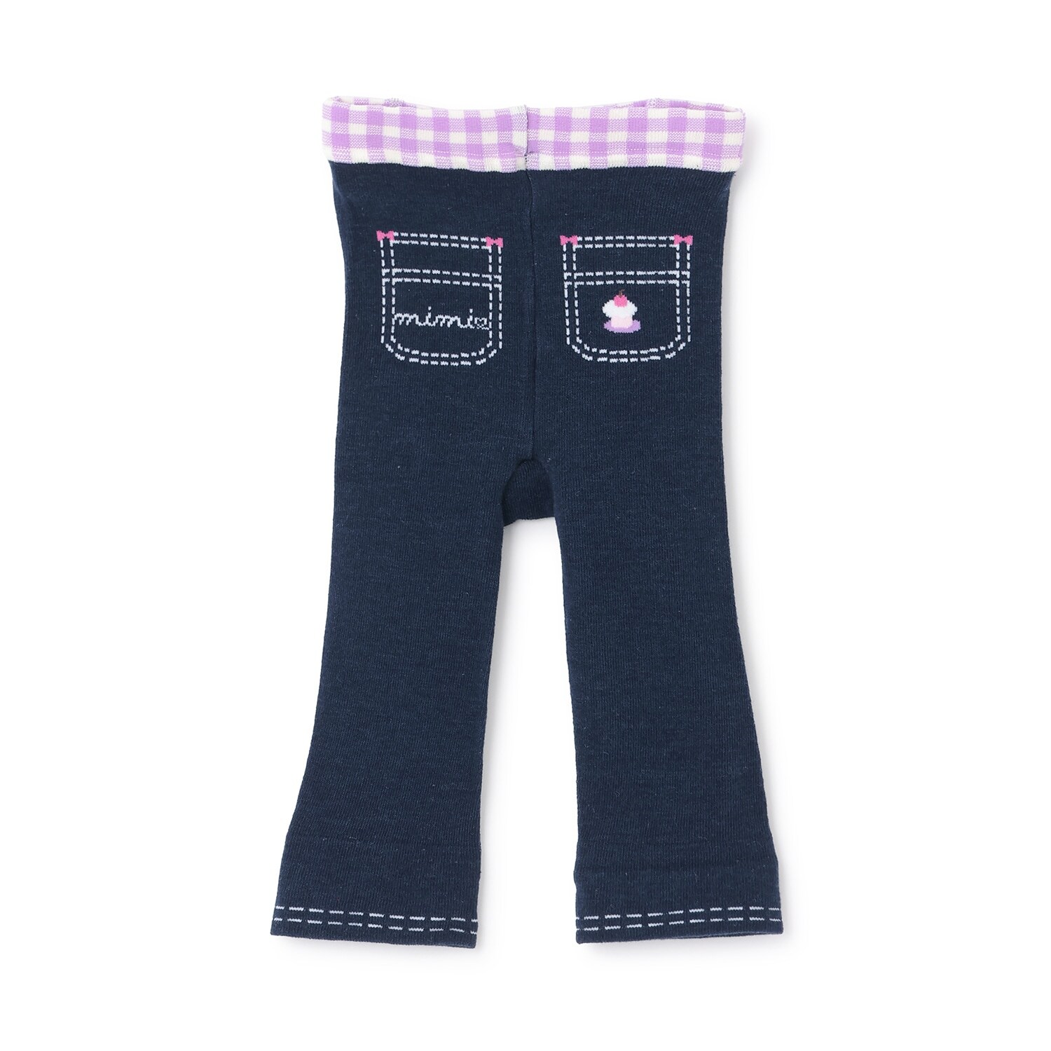 mimiちゃん編み込み ７分丈スパッツ