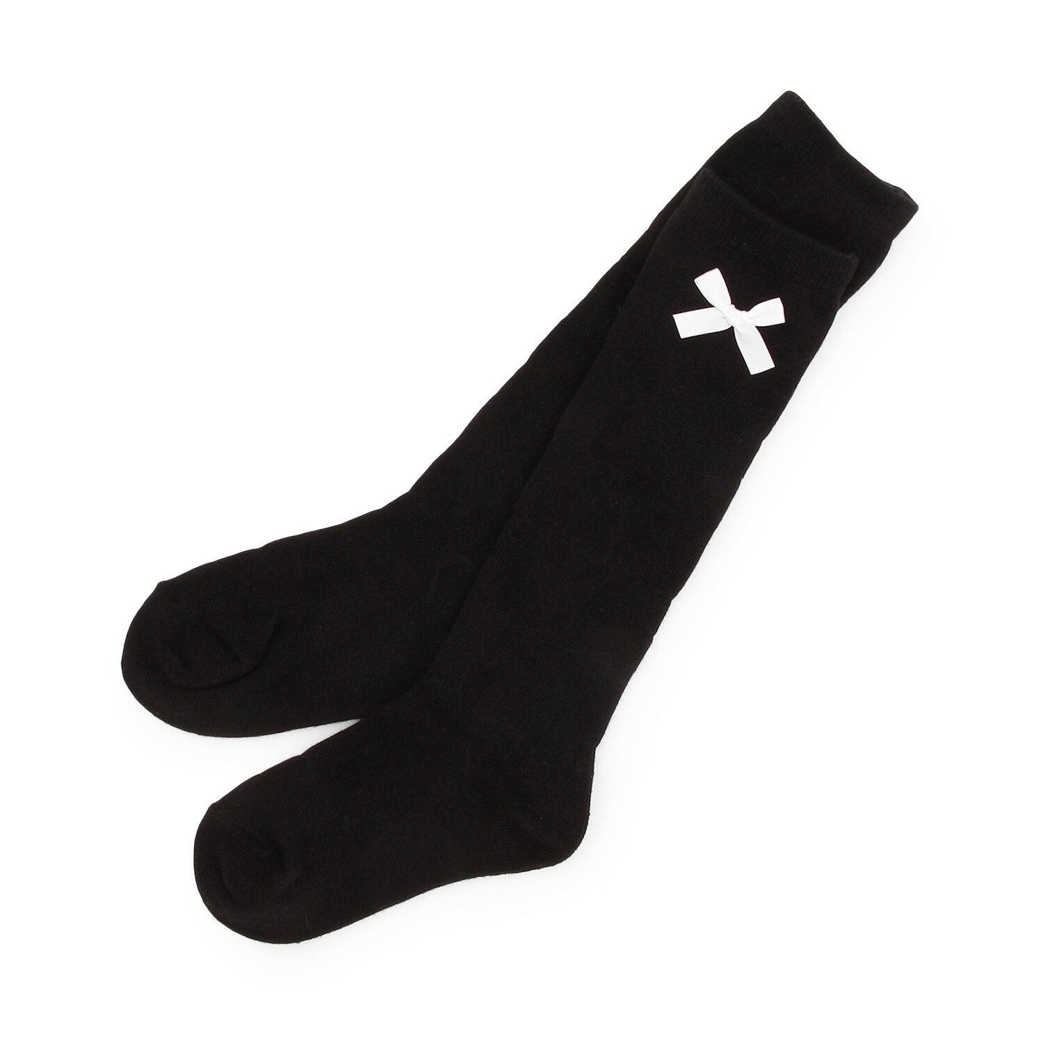 リボン ハイソックス