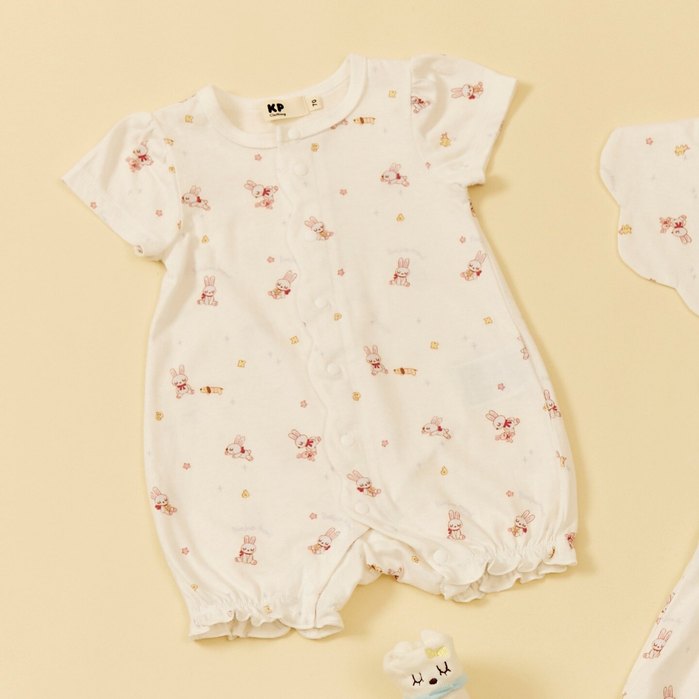 mimiちゃん総柄 ショートオール