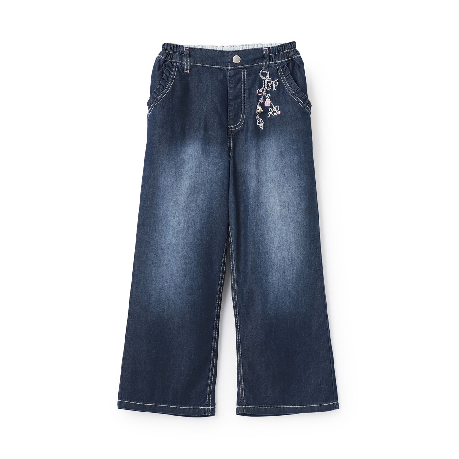 【冷感デニム】 ロングパンツ