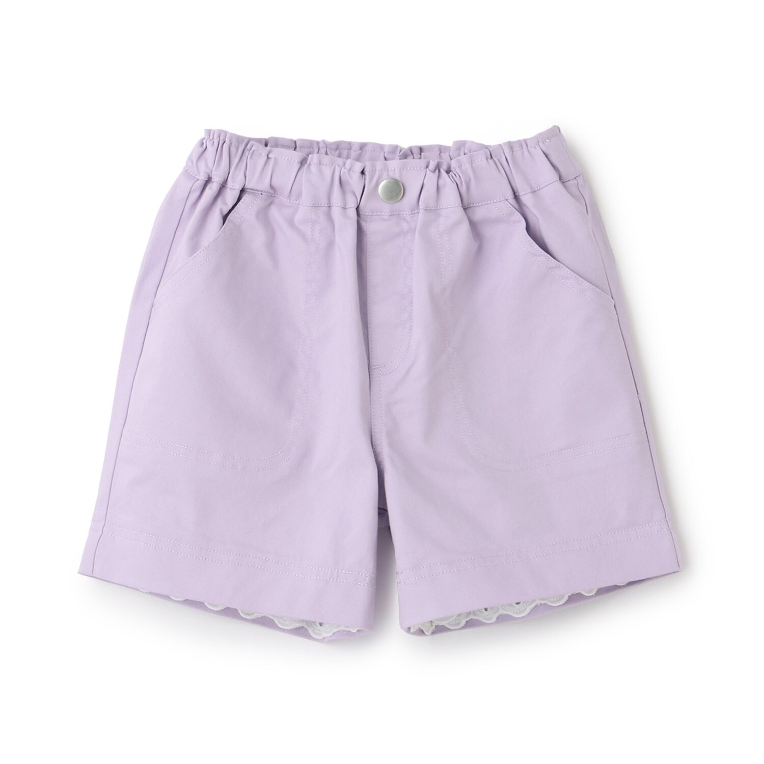 裾レース２WAYショートパンツ